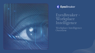 EyesBreaker Workplace Intelligence PPT – Employee Experience