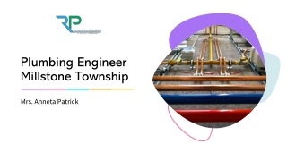 Plumbing Engineer Millstone Township