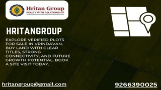 Plots For Sale In Vrindavan | Buy Land with Hritan Group