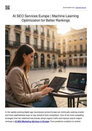 AI-Powered SEO in Europe | Drive Organic Growth with Intelligence