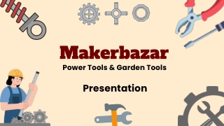 Makerbazar - Buy Power Tools & Garden Tools Online in India