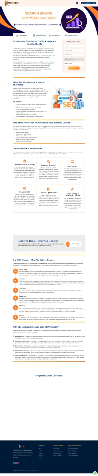 Complete SEO Services for Business Websites