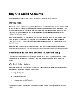 _11 Best Sites To Buy Old Gmail Accounts in Bulk (PVA &amp