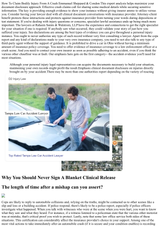 Details To Gather After A Car Crash In Ohio Professional Legal Help