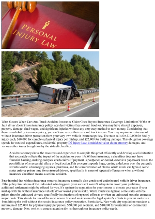 What To Do After Obtaining Struck By A Without Insurance Motorist