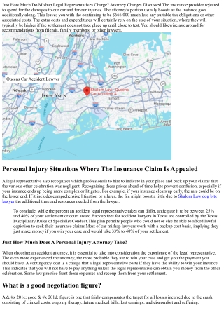 What Portion Does A Legal Representative Extract From A Negotiation?