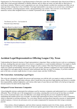 Just How Can An Accident Lawyer Assistance You?