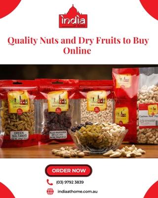 Quality Nuts and Dry Fruits to Buy Online