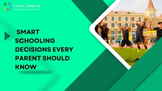 Smart Schooling Decisions Every Parent Should Know