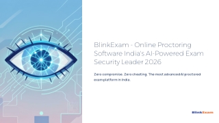 BlinkExam Online Proctoring Software- AI Proctored Exam