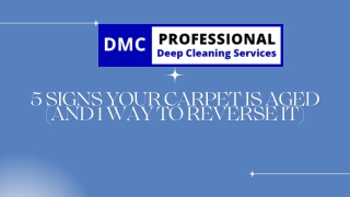 5 Signs Your Carpet is Aged (and 1 Way to Reverse It)