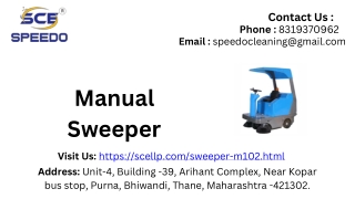 Manual Sweeper