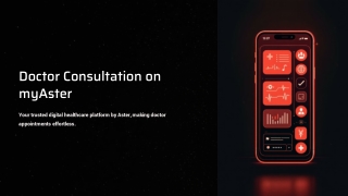 Doctor Consultation on myAster
