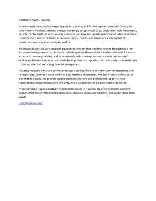 Dedicated account managers who understand the Houston market