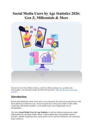 Social Media Users by Age Statistics 2026