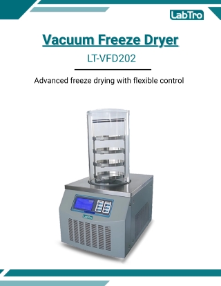 Vacuum Freeze Dryer LT-VFD202- Freeze vacuum