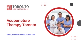 Acupuncture Therapy Toronto - torontoacupunctureclinic.com