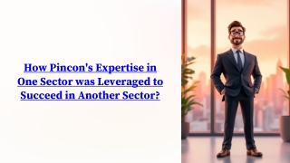 How Pincon’s Expertise in One Sector was Leveraged to Succeed in Another Sector?