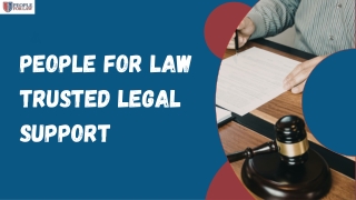 People For Law: Trusted Legal Support