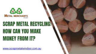 Scrap Metal Recycling How Can You Make Money From It