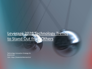 Leverage 2025 Technology Trends to Stay Ahead in Business