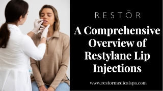 A Comprehensive Overview of Restylane Lip Injections