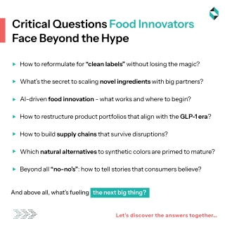 Critical Questions Food Innovators Face Beyond the Hype