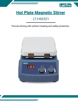 Hot Plate Magnetic stirrer LT-HM301-Laboratory Stirrer