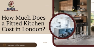 How Much Does a Fitted Kitchen Cost in London