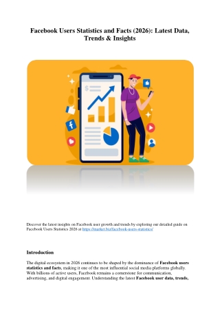Facebook Users Statistics and Facts