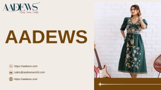 Embroidery Dresses in Vibrant Colours and Designer Inspired Collections