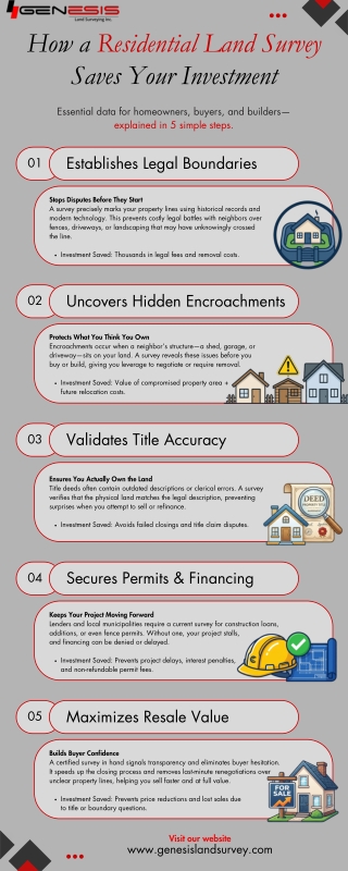How a Residential Land Survey Saves Your Investment
