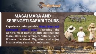 Masai mara and serengeti safari tours