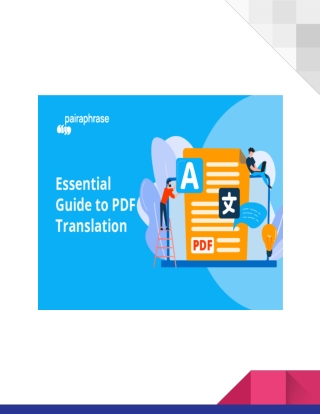 PDF Translation for Compliance and Regulatory Needs