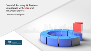 Financial Accuracy and Business Compliance with CPA and Valuation Experts