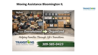 Moving Assistance Bloomington IL