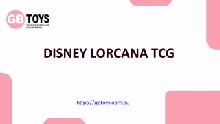 Disney Lorcana TCG