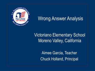 Victoriano Elementary School Moreno Valley, California