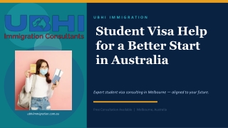Student Visa Help for a Better Start in Australia