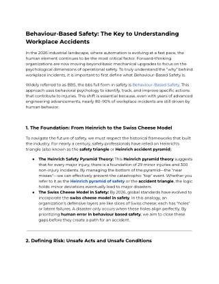 Behaviour-Based Safety_ The Key to Understanding Workplace Accidents