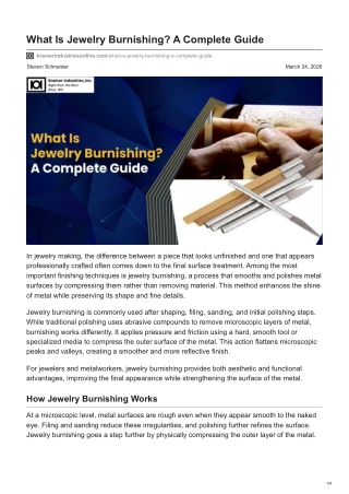 kramerindustriesonline.com-What Is Jewelry Burnishing A Complete Guide