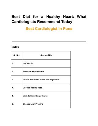 Best Diet for a Healthy Heart_ What Cardiologists Recommend Today