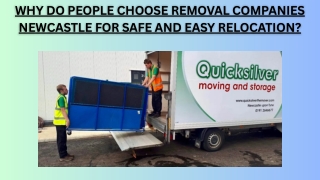 Why Do People Choose Removal Companies Newcastle for Safe and Easy Relocation