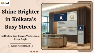 Stand Out & Attract More Customers with LED Glow Boards