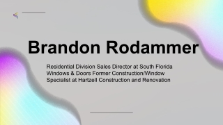 Brandon Rodammer - A Execution-and-Growth Strategist