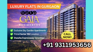 Iconic New Launch BPTP GAIA Residences Dwarka Expressway  91 8826997781