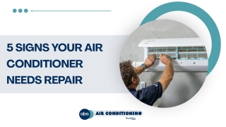 5 Signs Your Air Conditioner Needs Repair