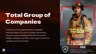Industrial Fire and Safety Services with Advanced Fire Protection Solutions Cana