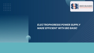Advanced Power Supply | Electrophoresis Services | Bio Basic