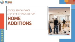 ONCALL Renovation’s Step-by-Step Process for Home Additions